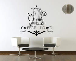 4 Decor Sticker Coffee Love - beestick-deco - 137,00 RON