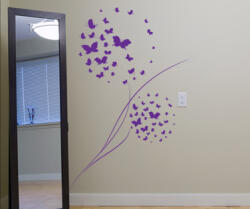 4 Decor Sticker Papadie din fluturi - beestick-deco - 165,00 RON