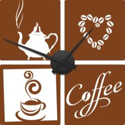 4 Decor Sticker Ceas la o cafea