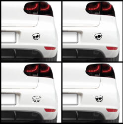 4 Decor Sticker auto - Purcelusi (pachet)