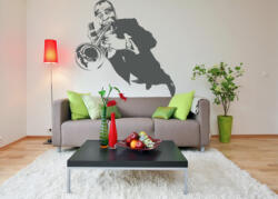 4 Decor Sticker Louis Armstrong - beestick-deco - 164,00 RON