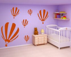 4 Decor Sticker Cinci Saptamani in Balon - beestick-deco - 148,00 RON