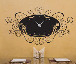 4 Decor Sticker Ceas de Perete Pofta Buna!