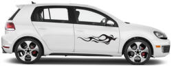 4 Decor Sticker auto - Flacara mica