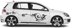 4 Decor Sticker auto - Decor floral
