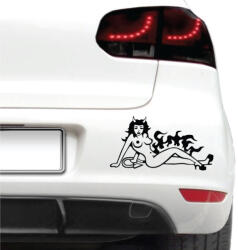 4 Decor Sticker auto - Frumusete din iad