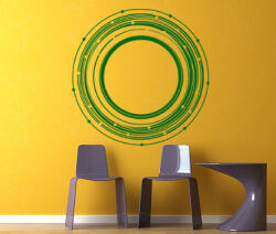 4 Decor Sticker Cercuri Abstracte - beestick-deco - 105,00 RON