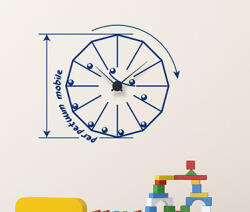 4 Decor Sticker Ceas Perpetuum Mobile