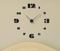 4 Decor Sticker Ceas de Perete Clasic
