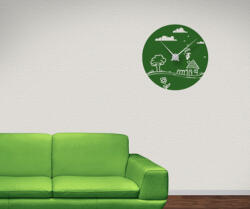 4 Decor Sticker Ceas de Perete Povesti cu Zane