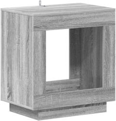 vidaXL Странична маса Сива сонома 60 x 40 x 65 см Инженерна дървесина (899900)