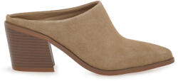 Seven Mules de Catifea cu Toc Înalt în Culoare Bej W403R739438Z (W403R739438Z)