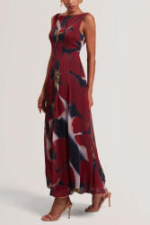 Ted Baker Rochie De Vară Midi Pentru Nuntă Botez Navy 282437-navy (282437-navy)