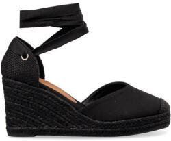Envie Shoes Platforme Dama În Tip Espadrile Negre E58-21288-34 (E58-21288-34)