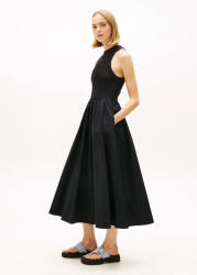 Tommy Hilfiger Rochie de vară Midi Neagră DW0DW22593-BDS (DW0DW22593-BDS)