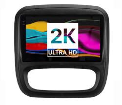 MEKEDE Navigatie Android 2K Renault Trafic 3 (dupa 2014) cu Android, 4 GB RAM, 64 GB, Ecran QLED 9.5 Inch 2000x1200, CarPlay Wireless, 4G (RENTRAFICD14954G)