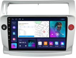MEKEDE Navigatie Citroen C4 I (2004-2009) Gri cu Android, 1GB RAM, 16 GB, Ecran IPS 9" 1024 x 600, WiFi, Bluetooth, suport camera DVR (NAV-CITROEN-105171)