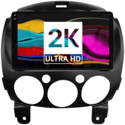 MEKEDE Navigatie Android 2K Mazda 2 (2007-2014) cu Android, 2 GB RAM, 32 GB, Ecran QLED 9.5 Inch 2000x1200, CarPlay Wireless, 4G (MAZ20714BO952G)