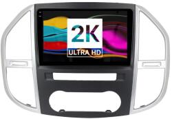 MEKEDE Navigatie Android 2K Mercedes Vito 3 (2012-2019) cu Android, 4 GB RAM, 64 GB, Ecran QLED 9.5 Inch 2000x1200, CarPlay Wireless, 4G (MERVITO31219954G)