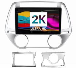 MEKEDE Navigatie Android 2K Hyundai I20 (2012-2014) - Clima manuala cu Android, 8 GB RAM, 128 GB, Ecran QLED 9.5 Inch 2000x1200, CarPlay Wireless, 4G (HYUI201214CM958G)