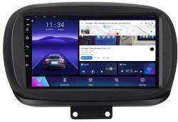 MEKEDE Navigatie Fiat 500X (dupa 2014) cu Android, 6GB RAM, 128GB ROM, Ecran QLED 9" Touchscreen, CarPlay Wireless, DSP (NAV-FIAT-1015)