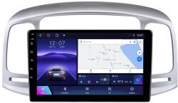 MEKEDE Navigatie Dedicata Hyundai Accent III (2005-2012) cu Android, 2GB RAM, Ecran 9" Touchscreen, CarPlay, Wi-Fi, Bluetooth, USB, Waze, SIM 4G (NAV-HYN-2G-1017)