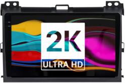 MEKEDE Navigatie Android 2K Toyota Land Cruiser Prado J120 (2002-2010) cu Android, 4 GB RAM, 64 GB, Ecran QLED 9.5 Inch 2000x1200, CarPlay Wireless, 4G (TOYLANDCR0210954G)