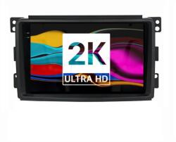 MEKEDE Navigatie Android 2K Smart Fortwo (2007-2010) cu Android, 4 GB RAM, 64 GB, Ecran QLED 9.5 Inch 2000x1200, CarPlay Wireless, 4G (SMRFORTWO0710954G)