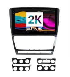 MEKEDE Navigatie Android 2K Skoda Octavia II (2004-2013) (Rama Negru) cu Android, 4 GB RAM, 64 GB, Ecran QLED 10.36 Inch 2000x1200, CarPlay Wireless, 4G (SKOOCTAVI0413NE10364G)