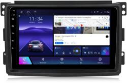 MEKEDE Navigatie Smart Fortwo (2007-2010) cu Android, 4GB RAM, 64GB ROM, Ecran QLED 9" Touchscreen, CarPlay Wireless, DSP (NAV-SMART-1002)
