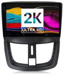 MEKEDE Navigatie Android 2K Peugeot 207 (2006-2015) cu Android, 4 GB RAM, 64 GB, Ecran QLED 9.5 Inch 2000x1200, CarPlay Wireless, 4G (PEU2070615954G)