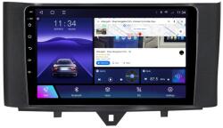 MEKEDE Navigatie Smart Fortwo (2011-2014) cu Android, 8GB RAM, 128GB ROM, Ecran QLED 9" Touchscreen, CarPlay Wireless, DSP Pro (NAV-SMART-1012)