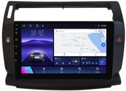 MEKEDE Navigație Dedicată Citroen C4 (2004-2009), Negru, 4GB RAM, 64GB, Octa-Core, Ecran QLED 9", CarPlay, Android Auto, Slot SIM 4G (NAV-CIT-C4-1-4G-4842)