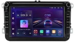PilotOn Navigatie PilotOn VW Jetta IV (2011-2018) cu Android, 4GB RAM, 64GB ROM, Ecran IPS 8" 1280 x 720, CarPlay & Android Auto, WiFi, Bluetooth, Model Clasic (NAV-VAG-8CH36)
