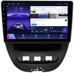 MEKEDE Navigatie Peugeot 107 (2005-2014) cu Android, 6GB RAM, 128GB ROM, Ecran QLED 10" Touchscreen, CarPlay Wireless, DSP (NAV-PEU-3007)