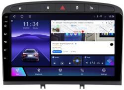 MEKEDE Navigatie Peugeot 308 I (2007-2013) cu Android, 2GB RAM, 32GB ROM, Ecran 9" Touchscreen, CarPlay, SIM 4G (NAV-PEU-3049)