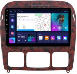 MEKEDE Navigatie Mercedes S-Class W220 (1998-2005) cu Android, 2GB RAM, 32 GB, Ecran IPS 9" 1280 x 720, CarPlay & Android Auto, WiFi, Bluetooth, suport camera DVR (NAV-MERCEDES-11632)