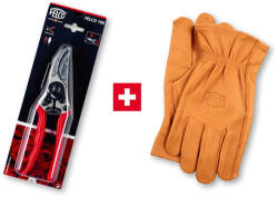 FELCO Extra csomag: FELCO 100 virágszedő metszőolló + FELCO 703 kerti bőrkesztyű
