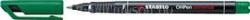 STABILO Alkoholos marker, 0, 7 mm, "OHPen F", zöld (STABILO_842/36) (STABILO_842/36)