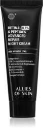ALLIES OF SKIN 0.1% Retinal & Peptides Advanced Repair Night Cream ревитализиращ нощен крем 20ml