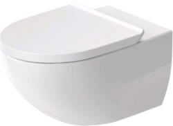 Duravit Architec - Toaletă suspendată cu capac SoftClose, Rimless, DuraShield, alb 45726900A1 (45726900A1)