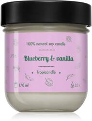 TROPIKALIA Blueberry & Vanilla ароматна свещ 170ml