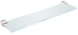 Jika Cubito Pure üveg polc, krómozott, 40 cm ( H3853B10040001 ) (H3853B10040001)