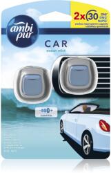Ambi Pur Car Ocean odorizant de camera pentru mașină 2x2 ml