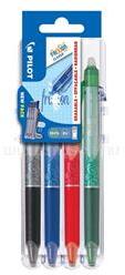 Pilot Frixion Set2Go Clicker 4db/csomag tollkészlet + tolltartó (BLRT-FR5-S2G-BLRG) (BLRT-FR5-S2G-BLRG)