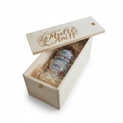 Douglas Laing Pachet Cadou Whisky Rock Island Tequila Cask Edition Island Blended Malt 48% in Cutie de Lemn Personalizata 0.7L