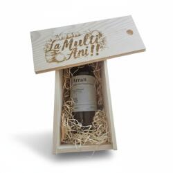 Arran Pachet Cadou Whisky Arran Single Malt 18 Ani in Cutie de Lemn Personalizata, 46%, 0.7L