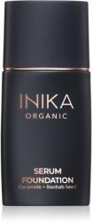 INIKA Organic Serum Foundation ápoló alapozó a gyönyörű arcbőrért árnyalat Bold 25 ml
