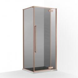Wellis Mika zuhanykabin brushed rose 120x90 (WC00572)
