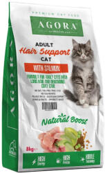 Agora Adult Hair Support Száraz Macskatáp (Lazac) - 8 kg
